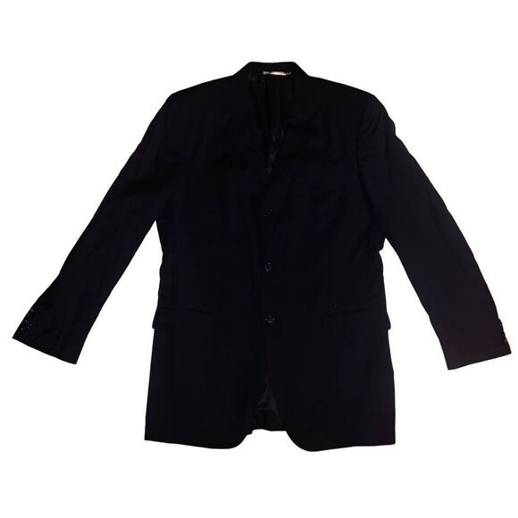 Dolce & Gabbana Men Blazer Suit Jacket Black 3 Button Size EUR 54 US 44 - Picture 3 of 9